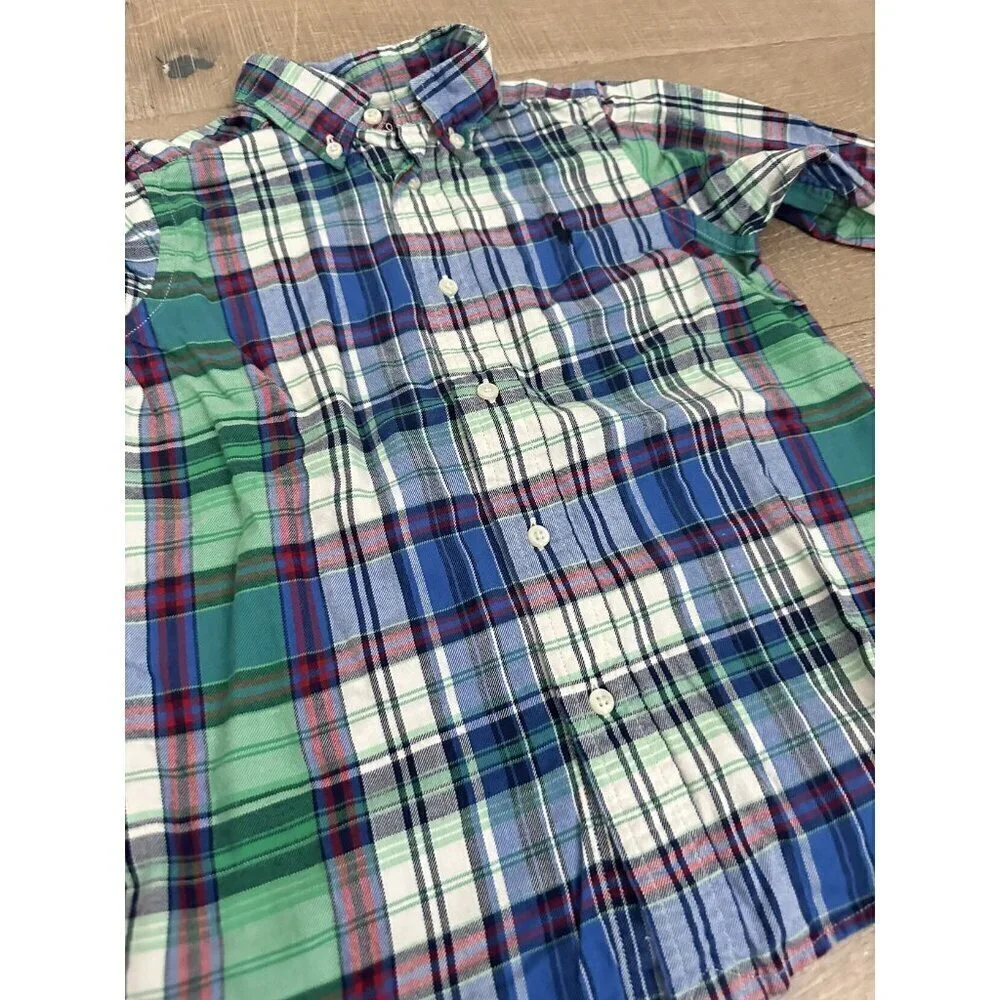 Ralph Lauren Plaid Button Up Shirt